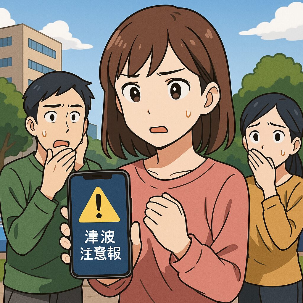 津波注意報