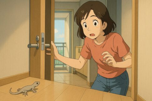 マンション ヤモリ