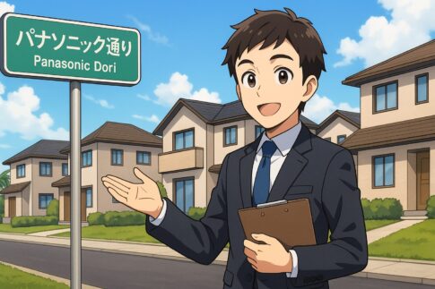 豊崎 パナソニック通り 大和ハウス通り
